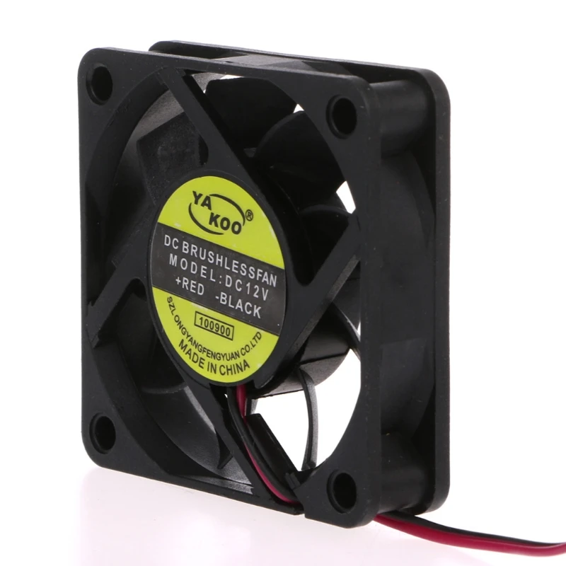 for DC 12V 2-Pin 60x60x15mm PC Computer CPU System Sleeve-Bearing Cooling Fan 60