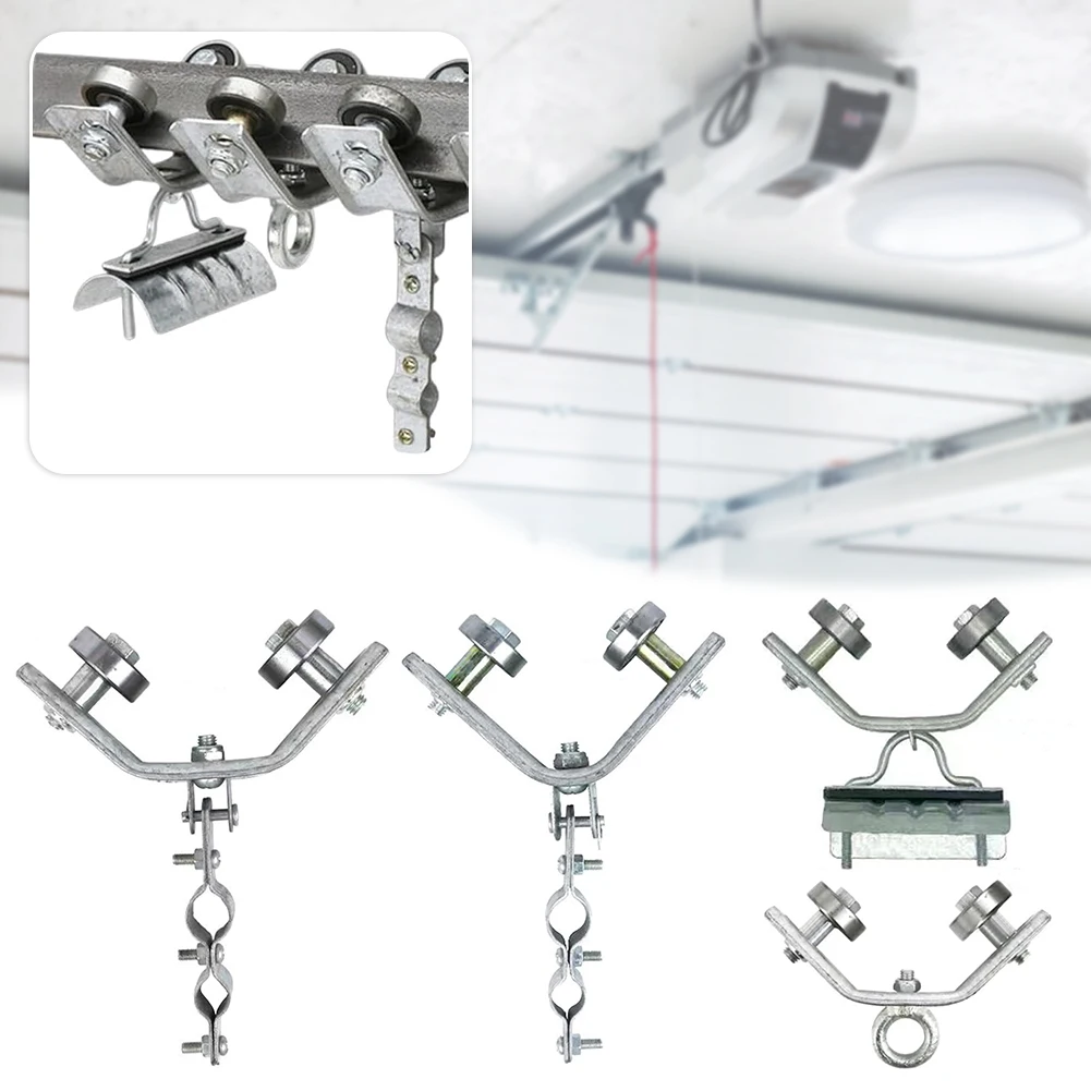 Cranes Bearing Wheel Stainless Steel Dual Bearing Pulleys for Angle Iron Track 40/50 Triangles Steel/Angle Iron Cable Pulleys
