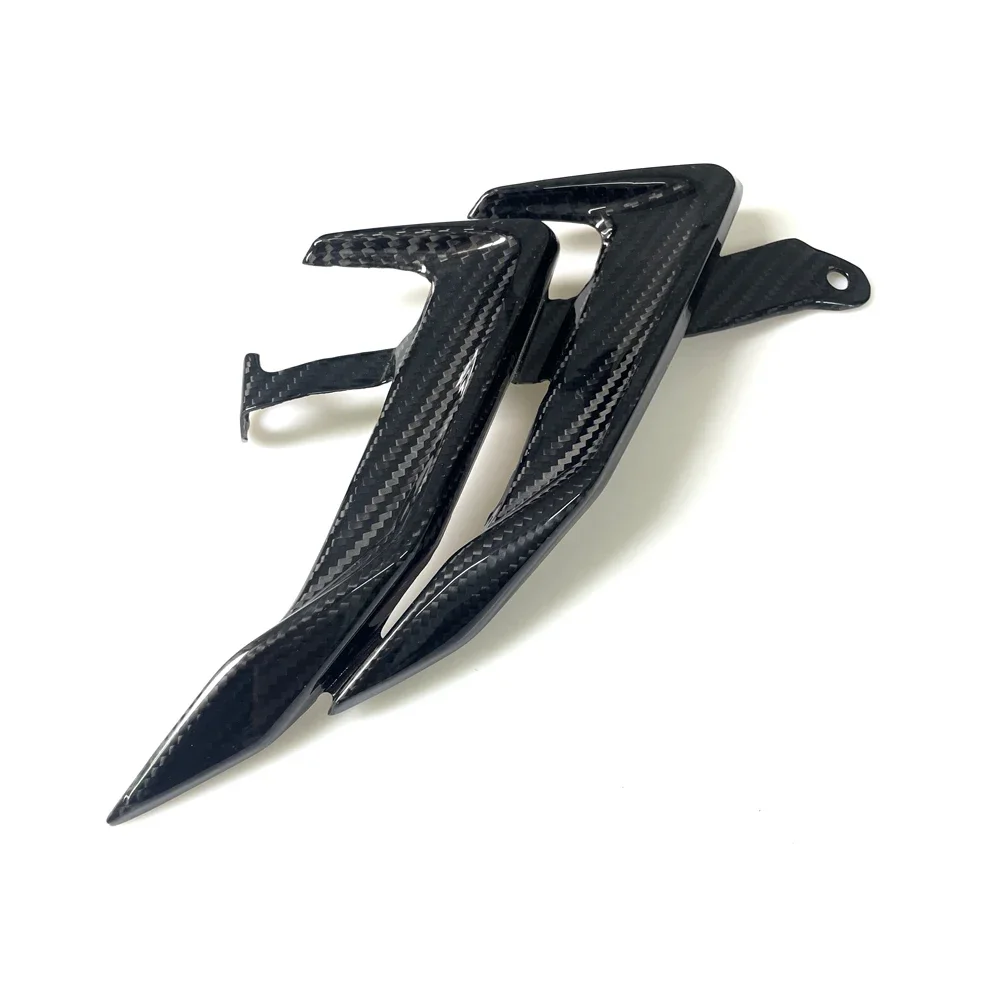 Para BMW S1000RR 2019-2024 M1000RR 2021-2022 cubierta de Panel lateral de motocicleta de fibra de carbono cubiertas de placa de carenado apto para carenados medios