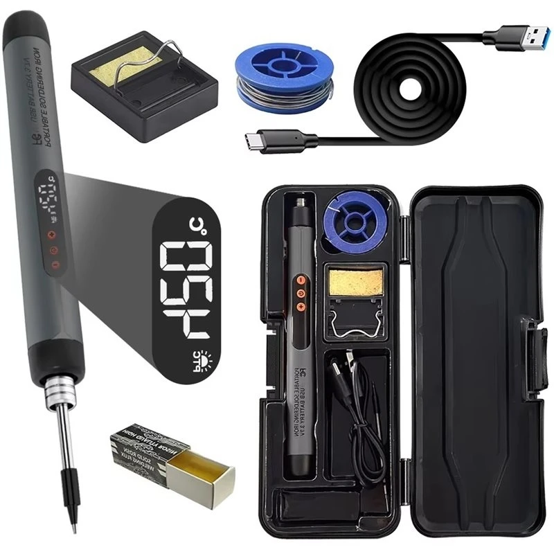ABYP Portable Soldering Iron Wireless Electric Soldering Iron Fast Charging Lithium Battery Solder Iron Repair Welding Tool