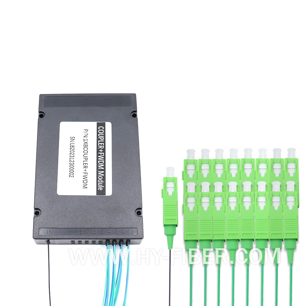 

High Power Fiber optical splitter, 1x16,Single window 1550, 0.9mm cable,SC/APC