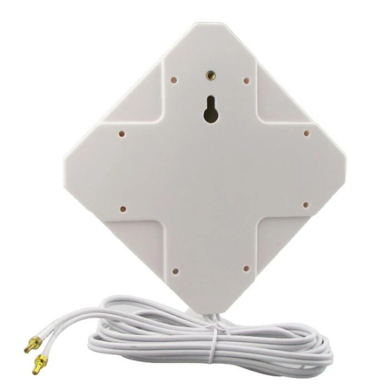 4G LTE Antenna SMA TS9 CRC9 Connection High Gain 35dBi Dual Head Signal Amplifier Extender with Suction Cup Booster