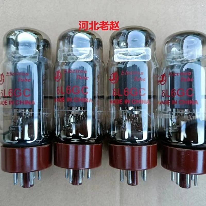 SHUGUANG 6L6GC Vacuum Tube HIFI Audio Valve Replaces 6P3P 6L6GC KT66 EL34 Electronic Tube Amplifier Kit Diy Matched Quad