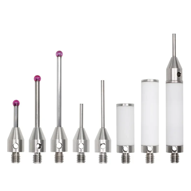 Three-dimensional Probe Three-coordinate Stylus Tungsten Steel Probe Ruby Probe CNC Machine Tool Special Stylus Thread M4