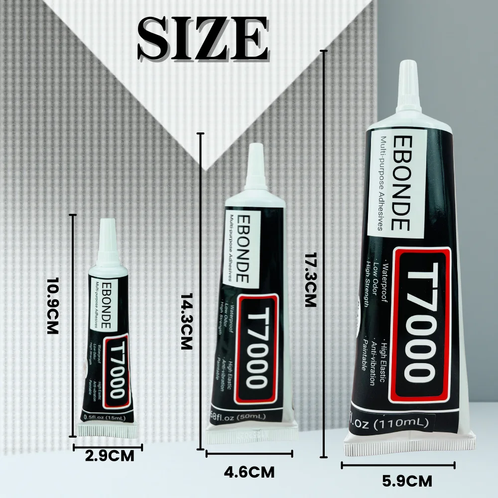 B7000 Contact Phone Repair Adhesive T7000 Frame Battery Cover Glass Repair  Glue 15ML 25ML 50ML 110ML