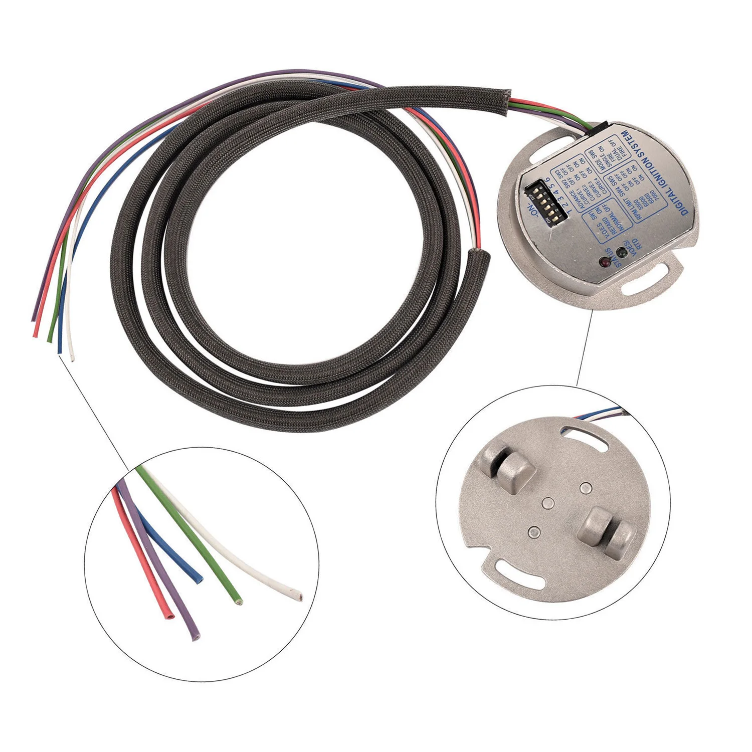 Motorcycle Electronic Ignition Module for Harley-Davidson High Performance 53-644 Motorbike Ignition Module Replace Accessories