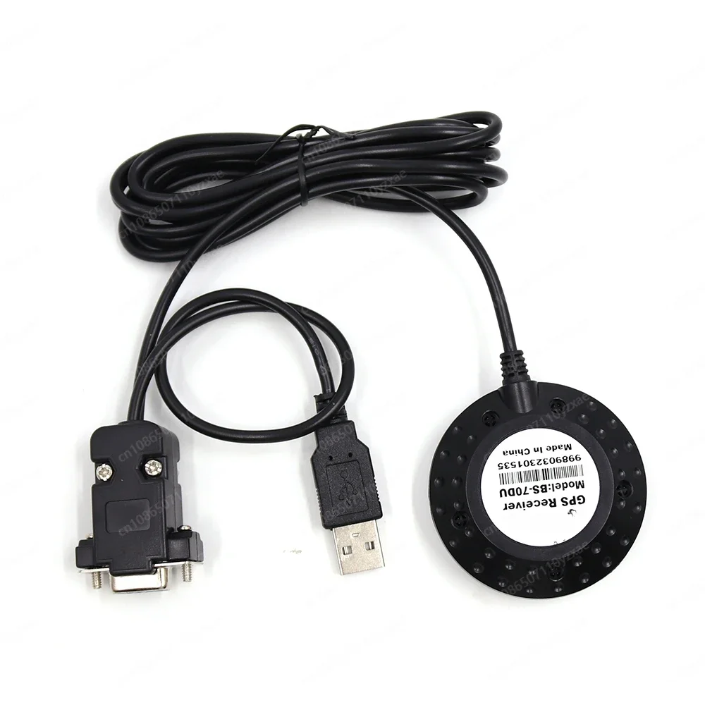 โมดูลจีพีเอสบอกตำแหน่งตัวรับ GPS แหล่งจ่ายไฟ USB DB9พอร์ตอนุกรม RS232 BS-70DU แม่เหล็ก