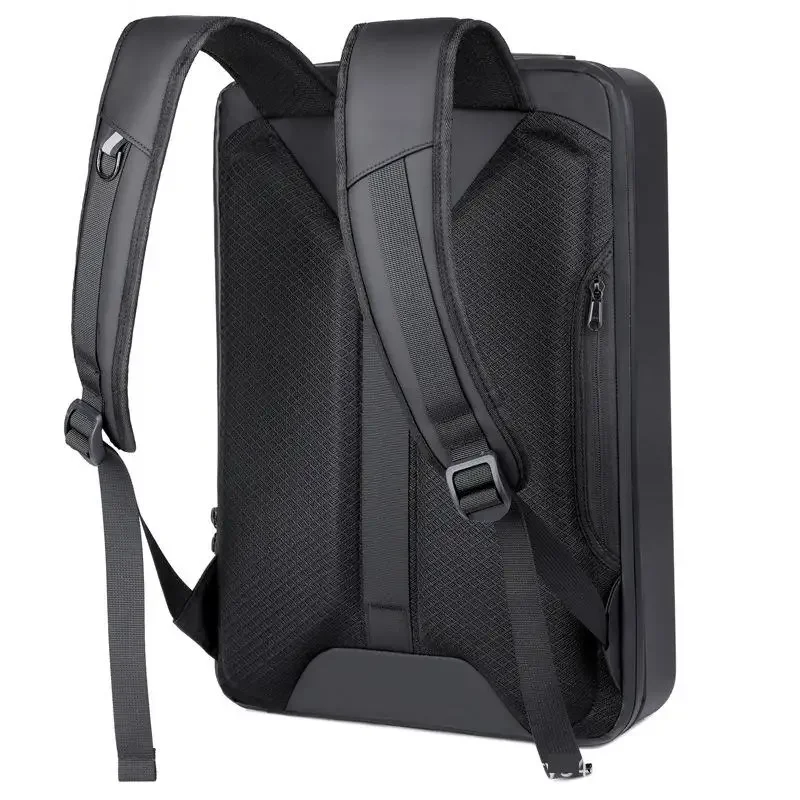 Fashion Multi-functional Men\'s Backpack Large Capacity Water-repellent Abs Laptop Bag Usb E-sports Men\'s Backpack Hard Shell Bag