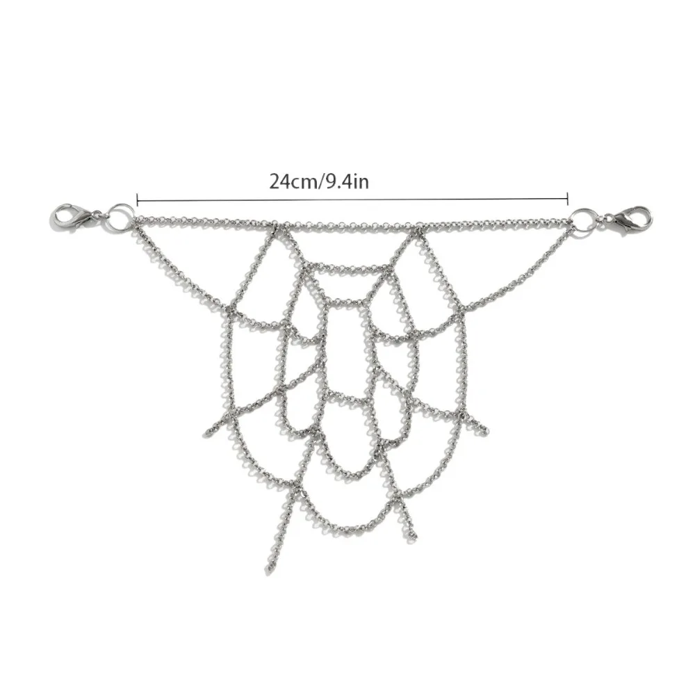 Gift Zinc Alloy Spider Web Waist Chain Gothic Hip-Hop Punk  display picture 1