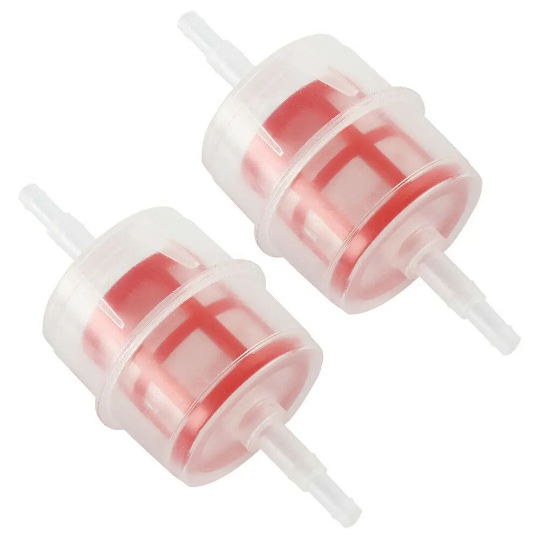 Аксессуары Фильтр Топливный Пластик Замена Автомобиль Дизель Для газонокосилок Шланг Линейный Мотоцикл 2 шт. Высокое качество