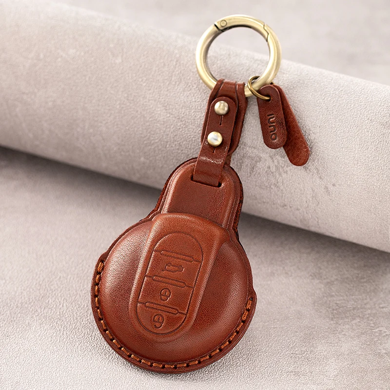 Echtleder-Schutz für BMW Mini Cooper F54 F55 F56 F57 F60 Schlüsselhülle