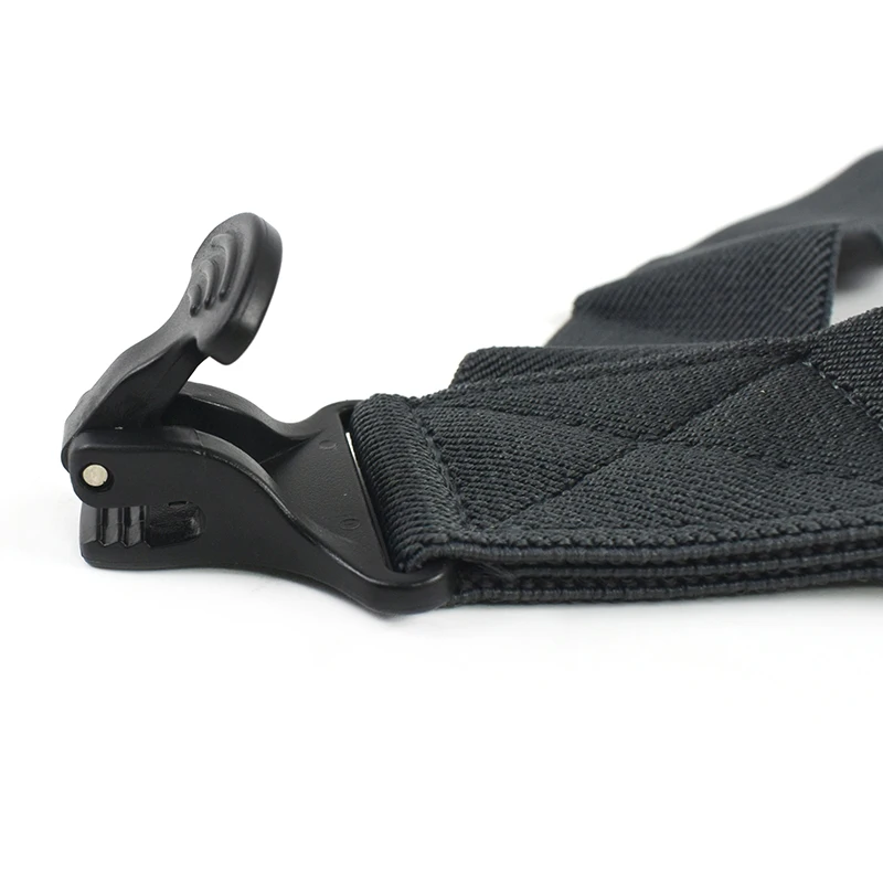 1Pc 38mm Adult Men's Suspenders Plastic Non-slip 2 Clips Elastic Strap Man Braces Suspender for Pants Shirt Male Jockstrap