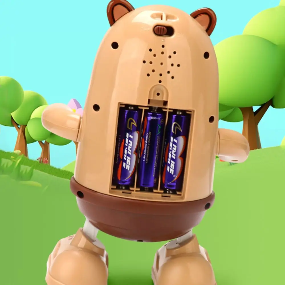 

Lights and Sounds Electric Dancing Capybala Educational Cartoon Animal Capybala Electronic Pet Interactive Funny