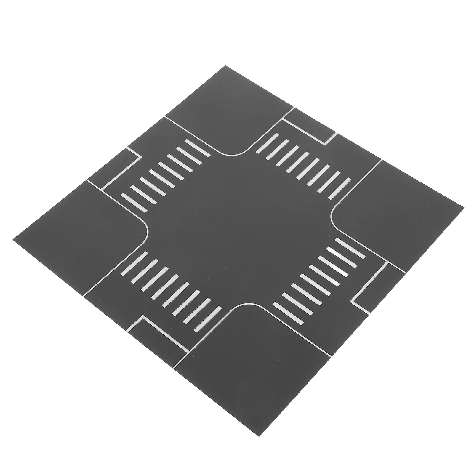 

Микроландшафт: Симуляция городских дорог, DIY-набор для творчества, образовательный реквизит для изучения дорожного движения для детских игр