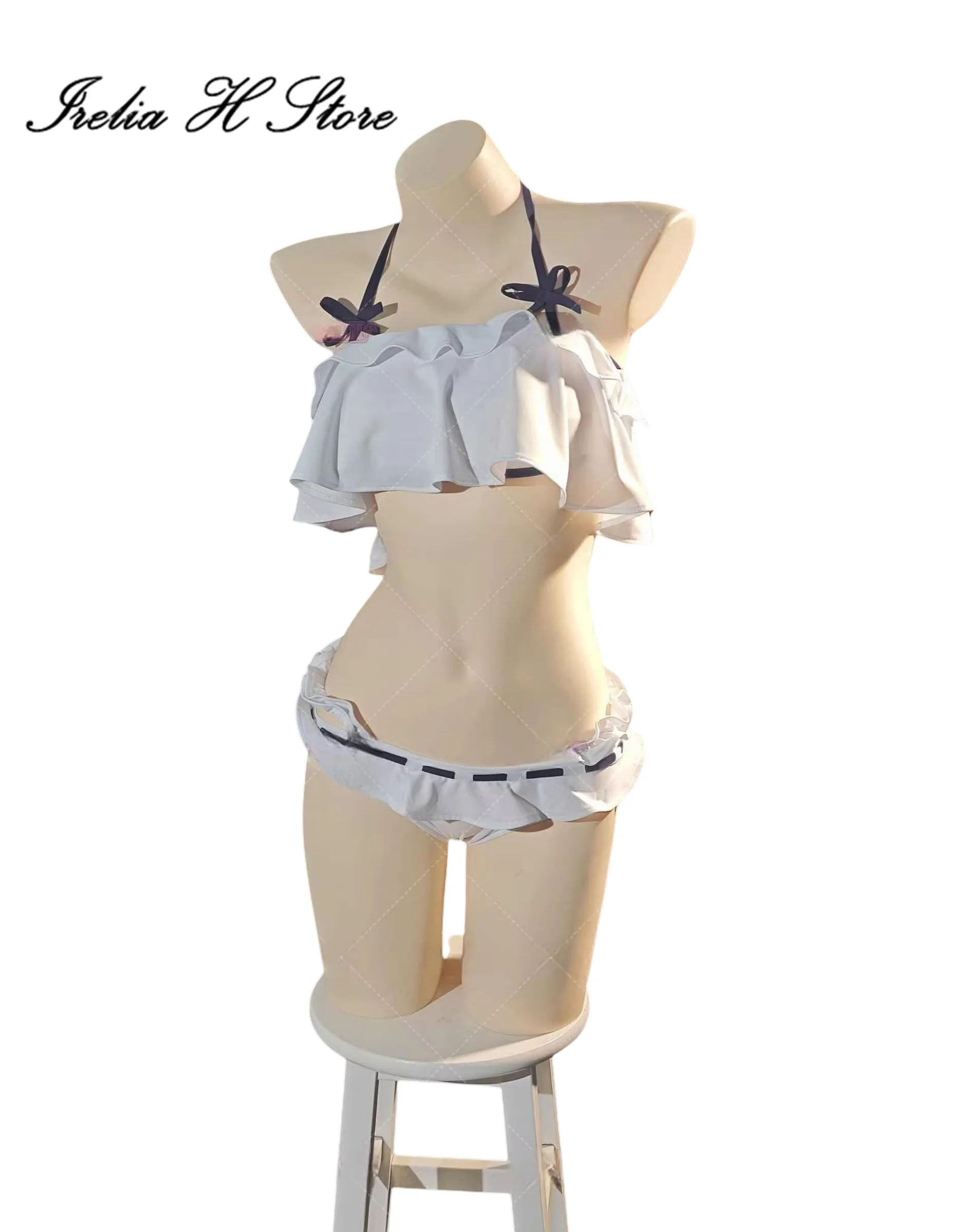 

Irelia H Blue Archive Ajitani Hifumi Косплей Костюм GameAjiani Hifumi Сексуальное летнее бикини Костюмы на Хэллоуин