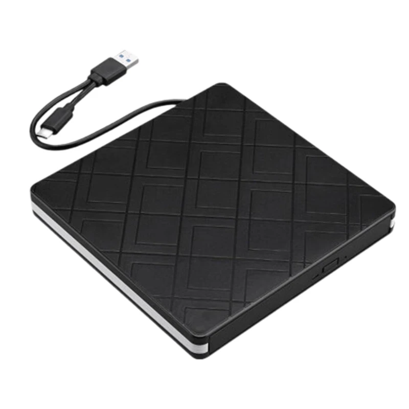  USB3.0 And Type C Interfaces DVDs RWs Burners External Opticals Drive For Notebook