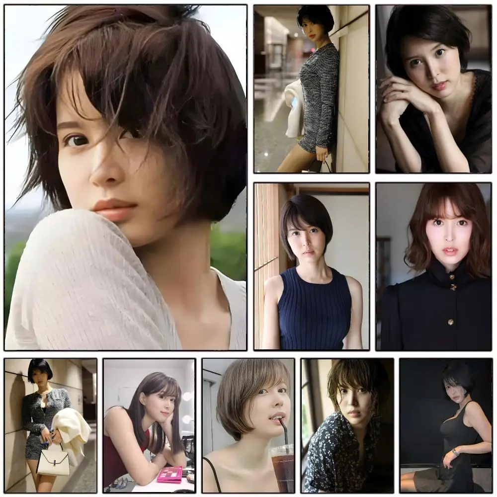 Adult Actress T-Tsukasa Aoi Poster Wall Art Print Decorative Mural Home Decor Gift Unframed