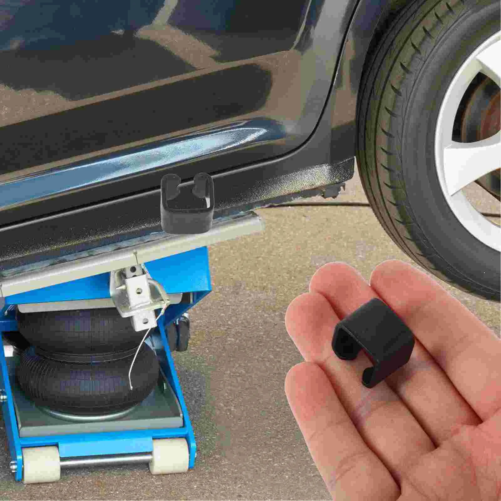 

5 Pcs Floor Jack Repair Tools Buckle Oil Pump Clips Black Plastic for Automotive