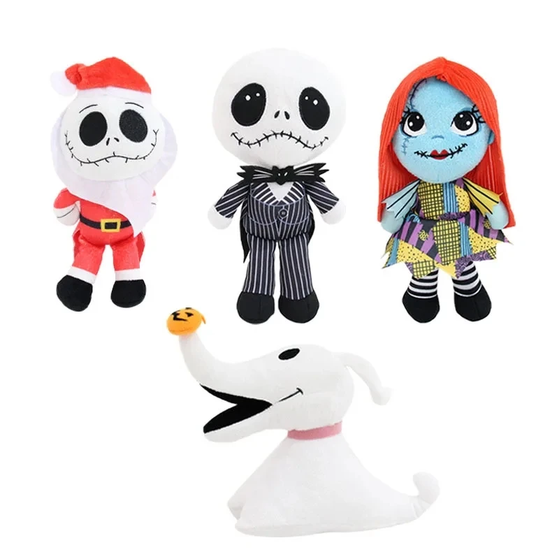 Juguete de dibujos animados de pesadilla antes de Navidad para niños, Jack Skellington Sally, decoración de Halloween, regalos para amigos, en Stock