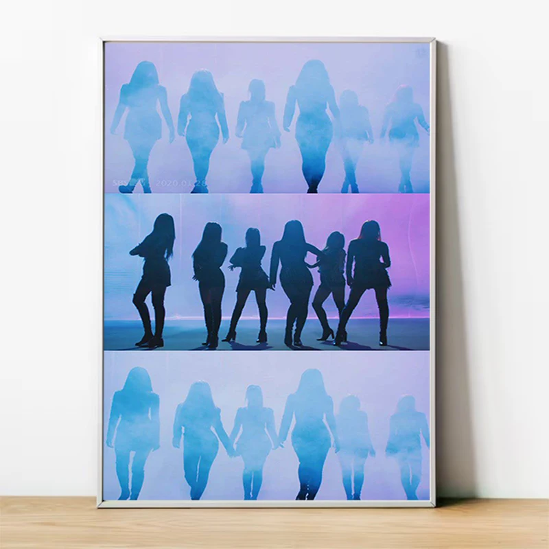 

Posters for Wall Decoration Painting Kpop Everglow Poster Canvas Decorative Paintings Room Decor Home Decorations Art Prints the