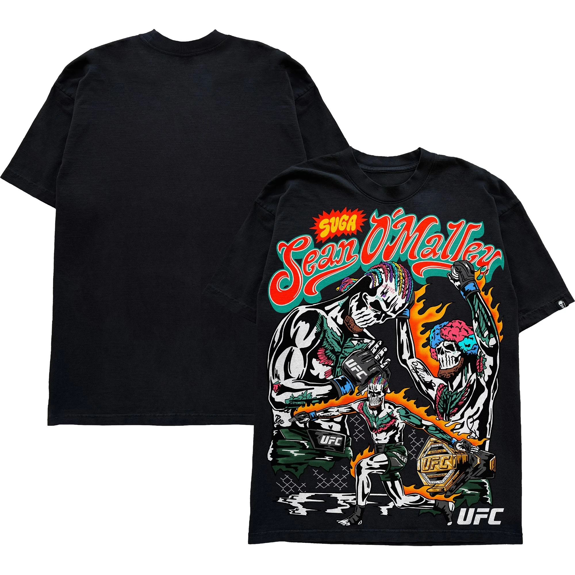 

2026 Summer UFC Sean O'Malley Graphic Cotton Printed Woman’s T-shirt- Skin-Friendly Sweat-Absorbent Unisex Short Sleeve Casual