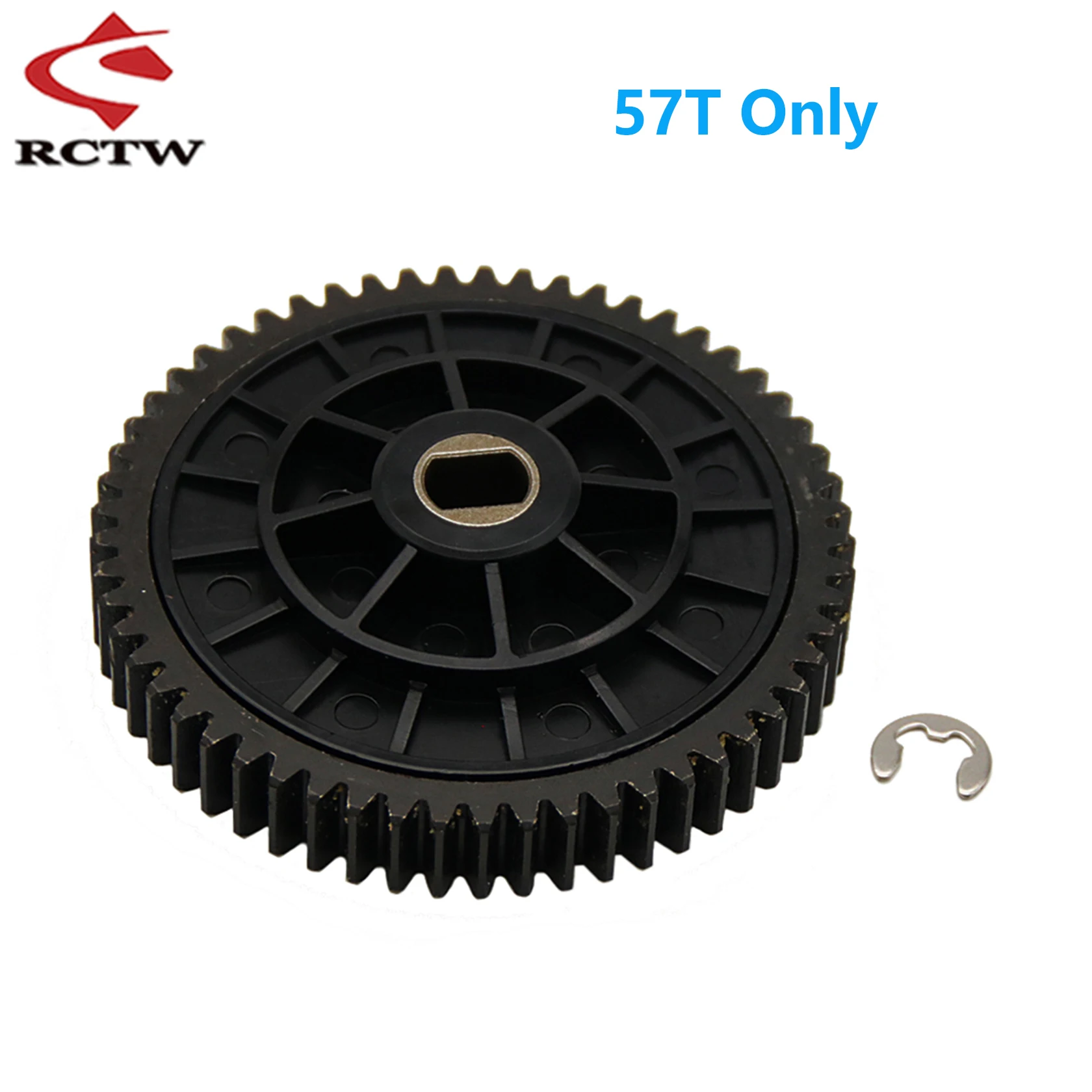16T 58T or 17T 57T or 19T 55T Metal Gear or With Clutch Cup Kit for 1/5 HPI ROFUN ROVAN KM BAJA 5B 5T 5SC Buggy Truck Rc Parts