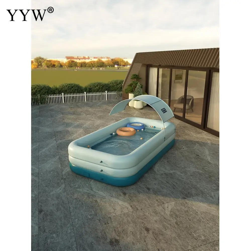 Inflatable Pool Children Adult Home Use Paddling Pool Large Size Inflatable Round Swimming Pool For Adult Household Ocean Pool