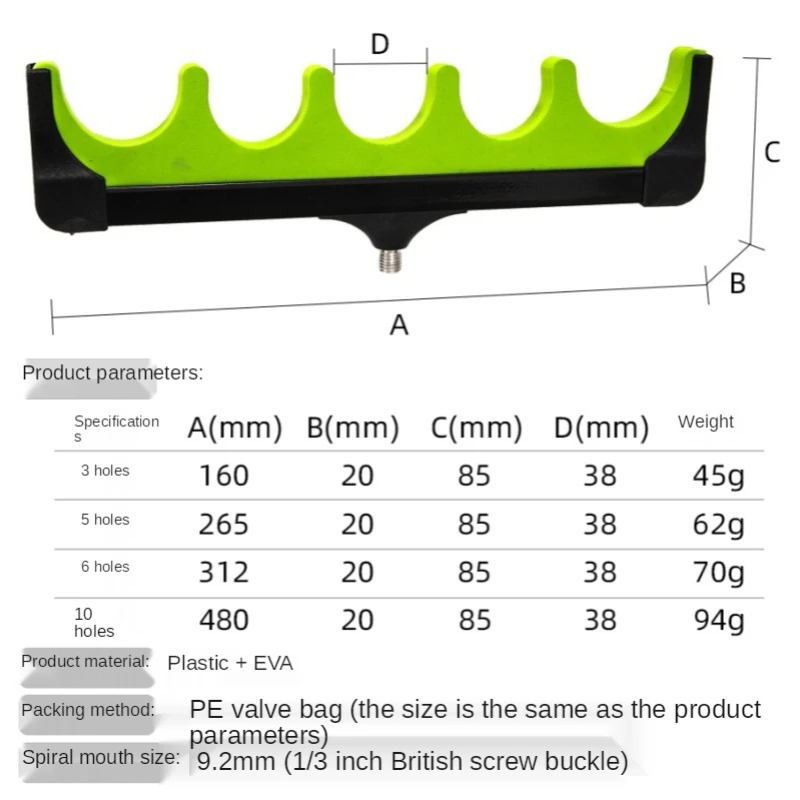 Vis Feeder Pod Stand Houder Vis Hengel Houder Statief Universele Paal Steun Hoofdbeugel Bank Outdoor Visaccessoires