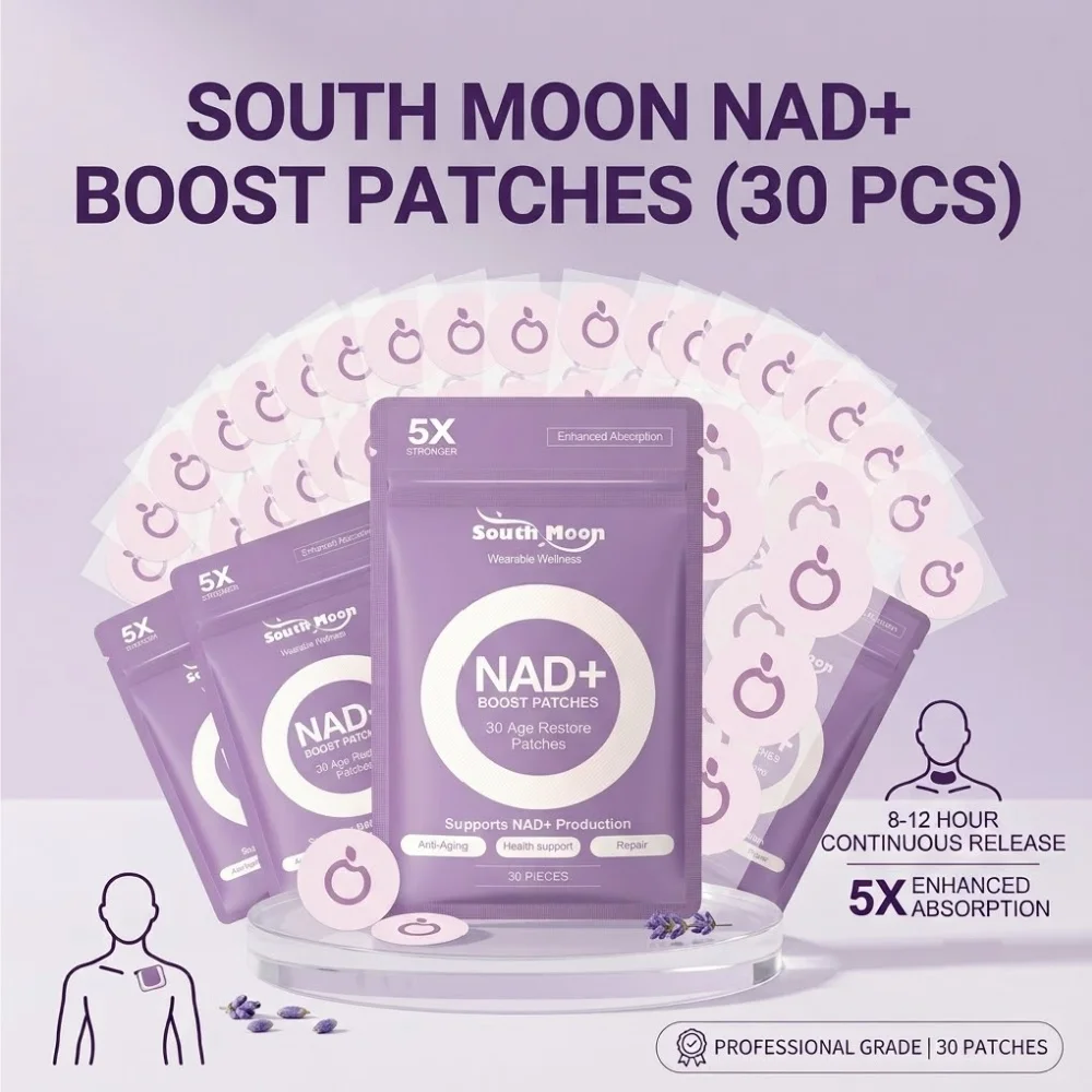 Body Care Patches NAD Peptide Anti Wrinkle Aging Metabolism Nutrient Release Skin Care Sticker 30Pcs