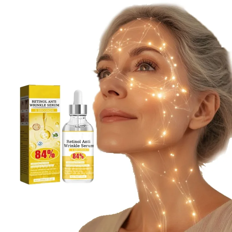 

Retinol Anti-wrinkle Face Serum Collagen Hyaluronic Acid Forehead Fine Lines Lifting Glowing Anti-aging Serum Facial Skin Care