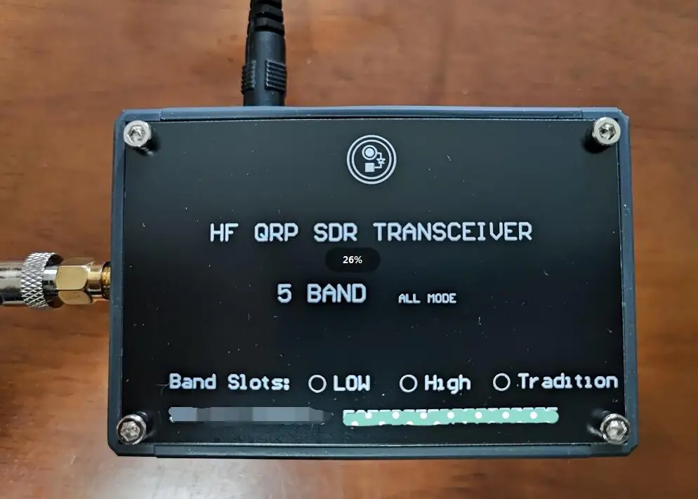 LOW BANDs 80m/60m/40m/30m/20m QUI-uSDX usdx Transceiver 5-band Multimode Shortwave  HF QRP Radio