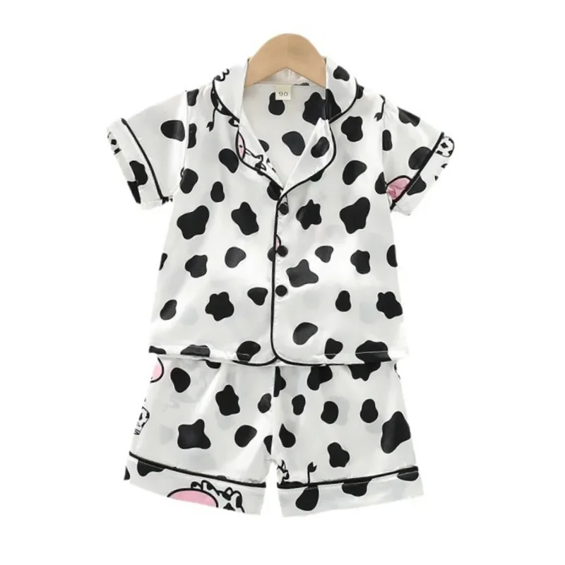 

New Summer Baby Clothes Suit Children Girls Sleepwear Shirt Shorts 2Pcs/Sets Infant Pajamas Kids Clothing Toddler Casual Costume