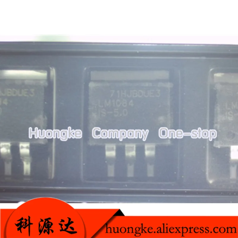 10pcs/lot LM1084 TO-263 LM1084IS-ADJ LM1084IS-3.3 -5 3.3V/5V  1.8V In Stock LDO Regulator Pos 1.25V to 27.5V 5A