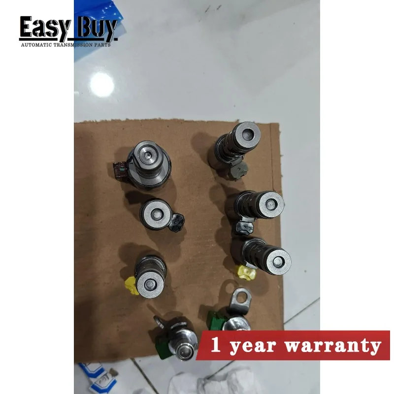 

09G 8PCS OEM Automatic Transmission Valve Body Solenoids Suit For Audi VW Golf Passat Toura TF-60SN