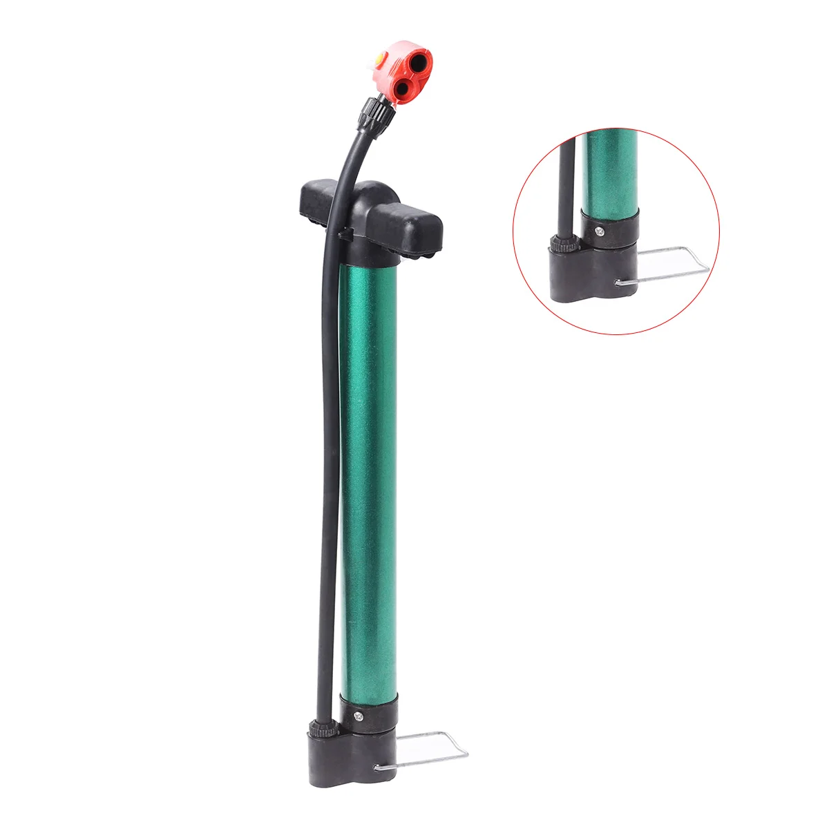 Sports Ball Pump with Pin Needle Inflator for Basketball Football (Yellow) bike tire pump bike pump cycling pump