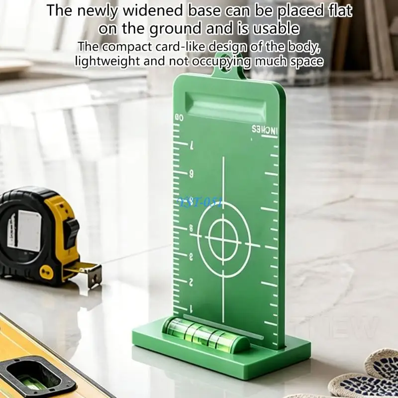 E15A Strong Accurate Beam Plate Mountable for Ceiling Construction Use Bubble Level