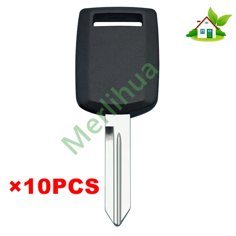 FOR Lincoln Car Straight Secondary Key Shell, Premium Replacement Key Case Right Groove With Chip Slot No Circuit Board