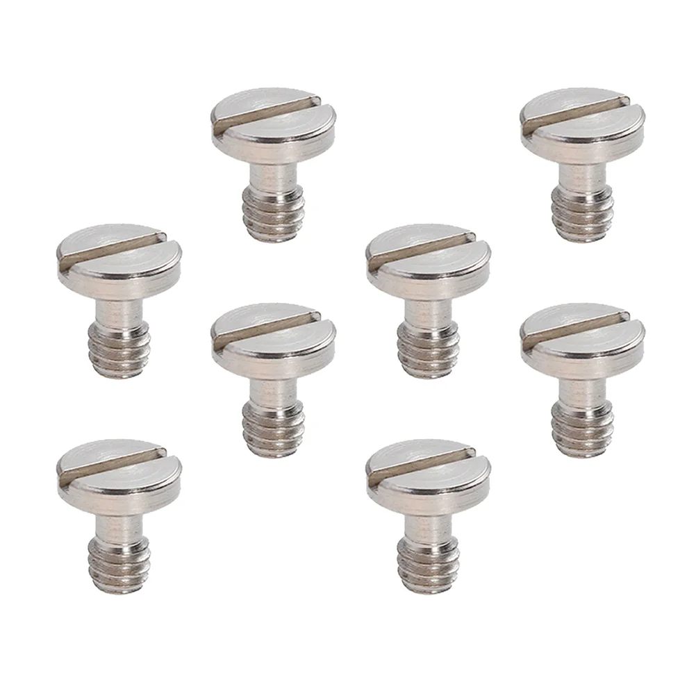 8 Pcs Camera Screw Photography Accessory Light Fixture Tripod by Hand Quick Release Plate Iron