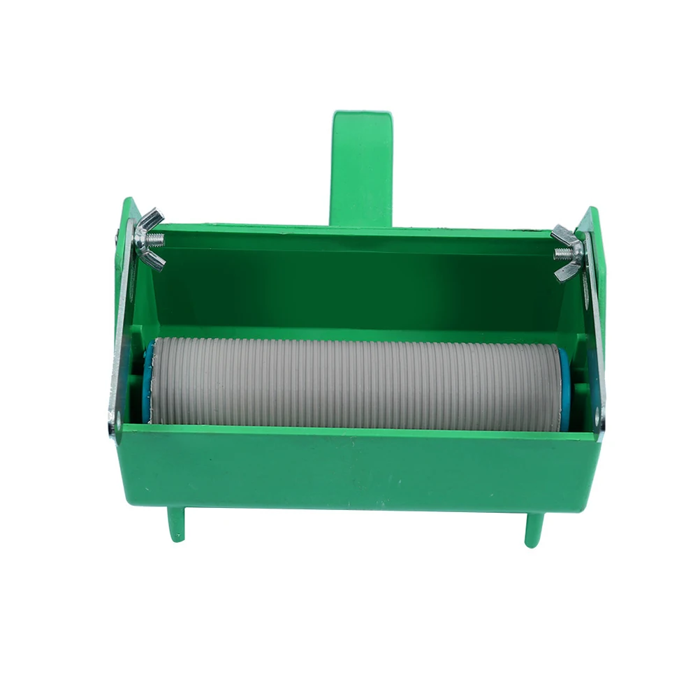 بكرة طباعة ورق الجدران، بكرة حبوب مطاطية خضراء لطلاء نسيج الحائط، أداة رسم قابلة لإعادة الاستخدام على قماش الأثاث #5