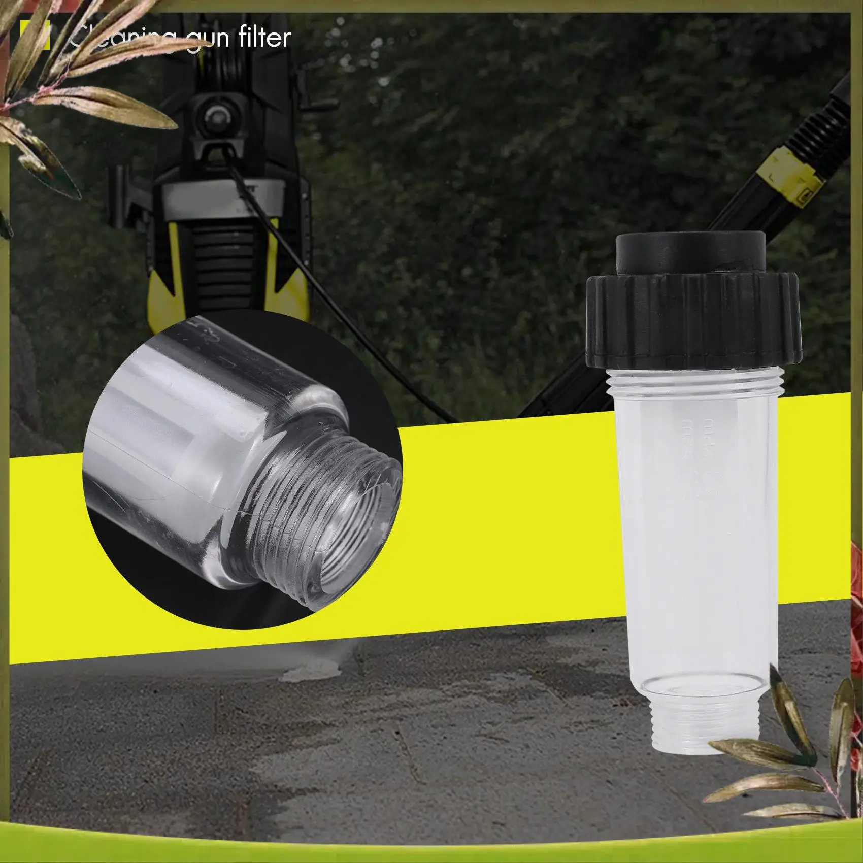 

AB98-пистолет для очистки высокого давления, садовый шланг, очиститель высокого давления, фильтр для воды, фильтр для Karcher K2-K7