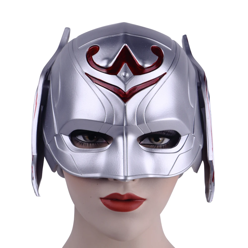 

2022 Movie Thor: Love and Thunder Helmet Cosplay Valkyrie Mask PVC Material for Adult Helmet Full Head Halloween Party Prop