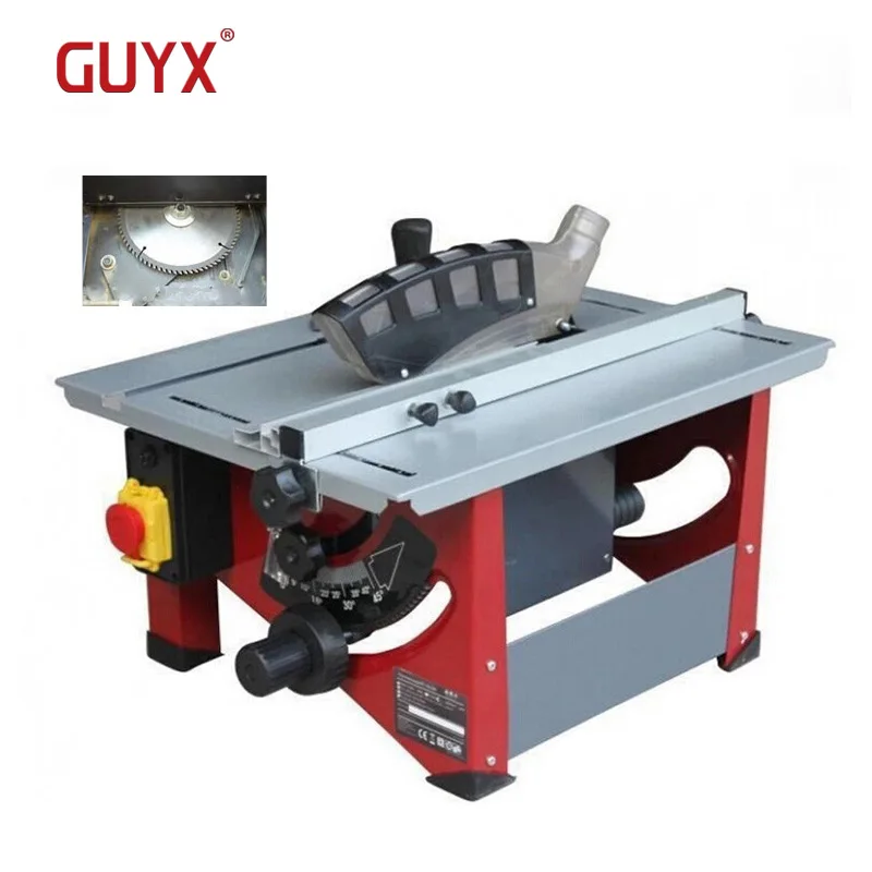 

8 Inch Sliding Table Saw 220V Electric Woodworking Dustproof Cutting Machine Multi-Function Angle Adjustable 210MM Wooden Saw