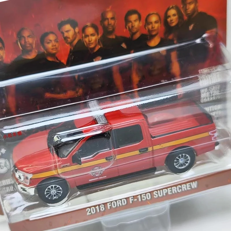 

Greenlight 1:64 2018 F-150 Супер стюардесса-Сиэтл пожарная служба 44960-F Коллекция игрушек Маленькая подарочная модель настенная подвеска
