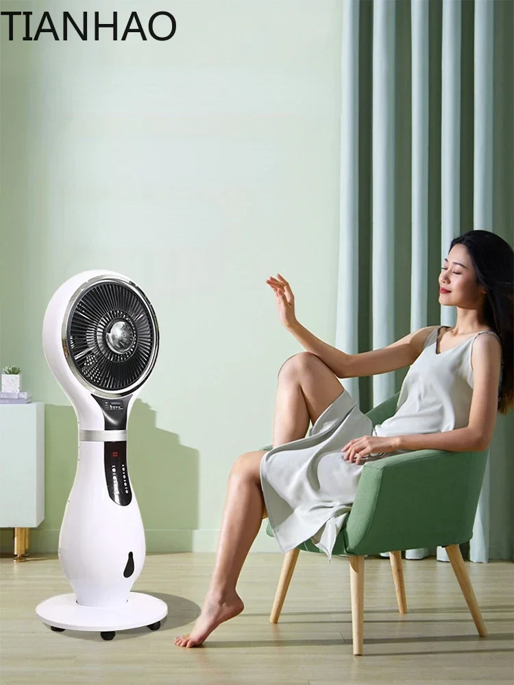 Air Circulator Household 220V Electric Indoor Desktop Fan Negative Ion Shaking Head Water Atomization Floor