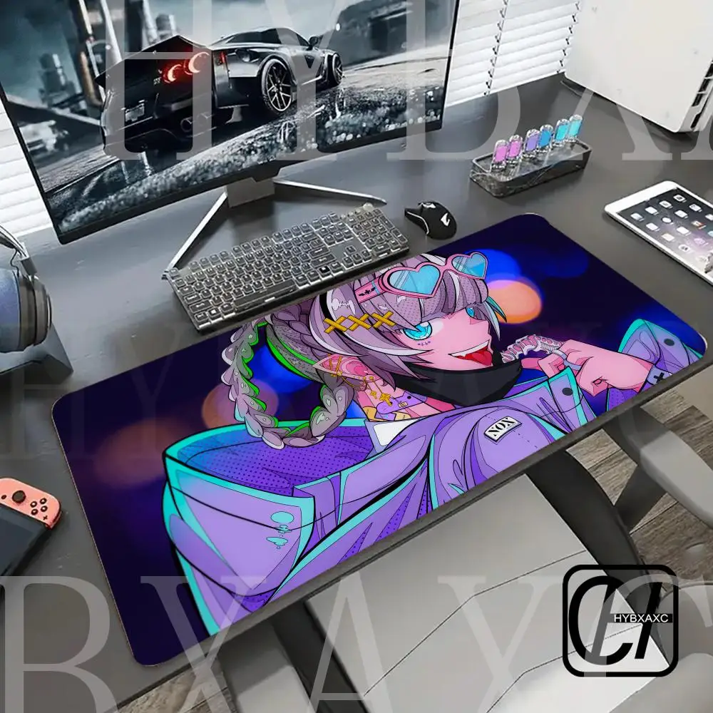 

XXL Anime Call of The Night Mouse Pad Pc Setup Accessories Desk Mat Keyboards HYBXAXC Decoracion Mat Nazuna Nanakusa Large Rug