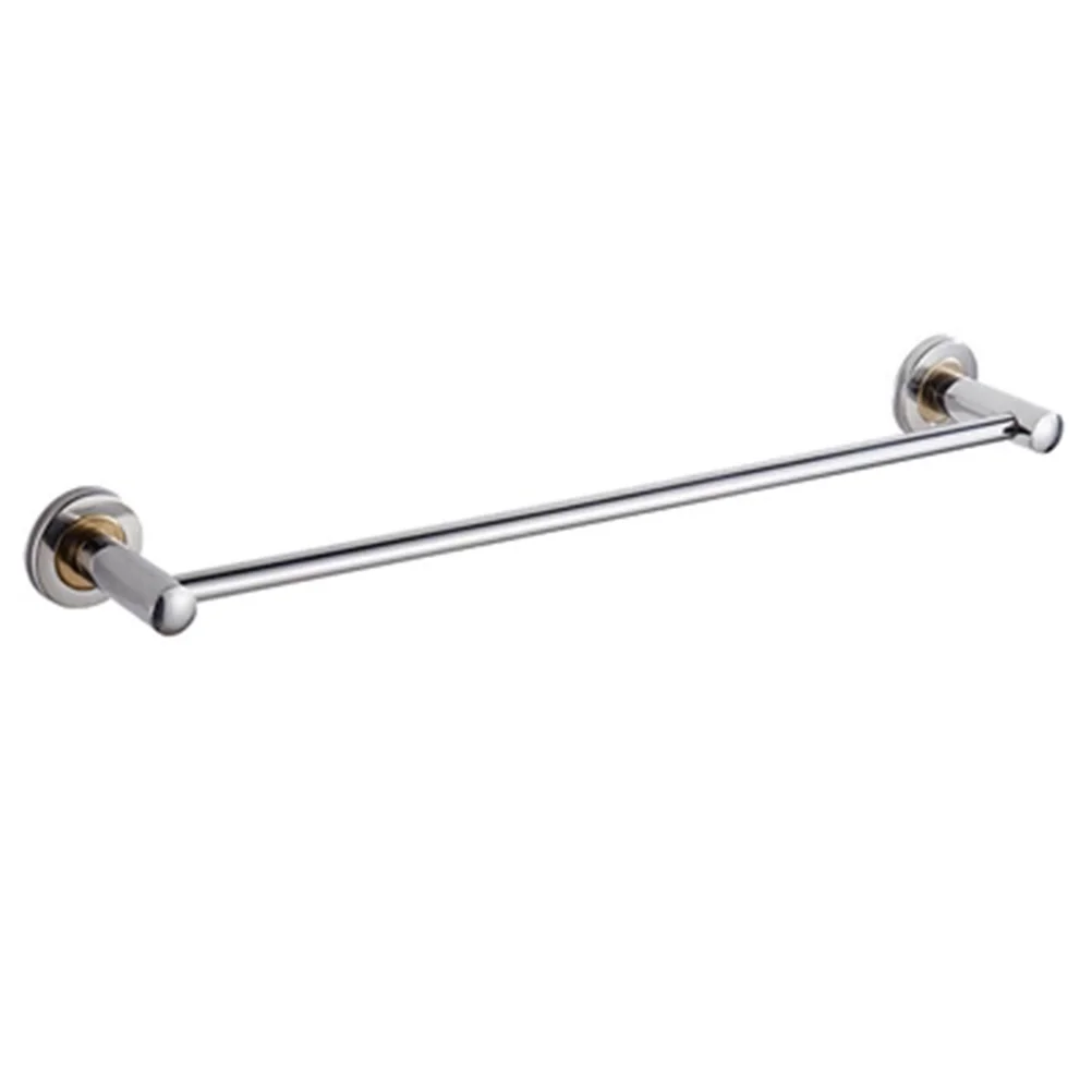 

50 CM High Strength Bathroom Rack Towel Bar Pole Hanger Scratch Resistant Heavy Duty Stainless Steel