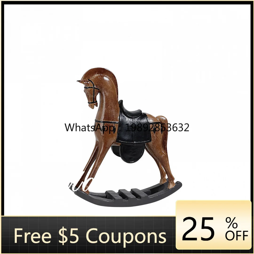 

L3-19 Chinese Year of the Horse Ornament Living Room TV Cabinet Study Office Home Soft Decoration