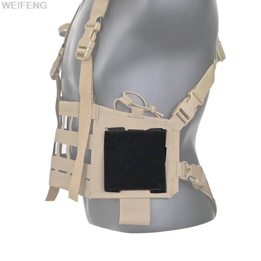 Tactical Molle Modular ID Patch Loop Panel Hook&Loop Converter Ribbon Adapter Panel For DIY Patch Badge Vest Gear