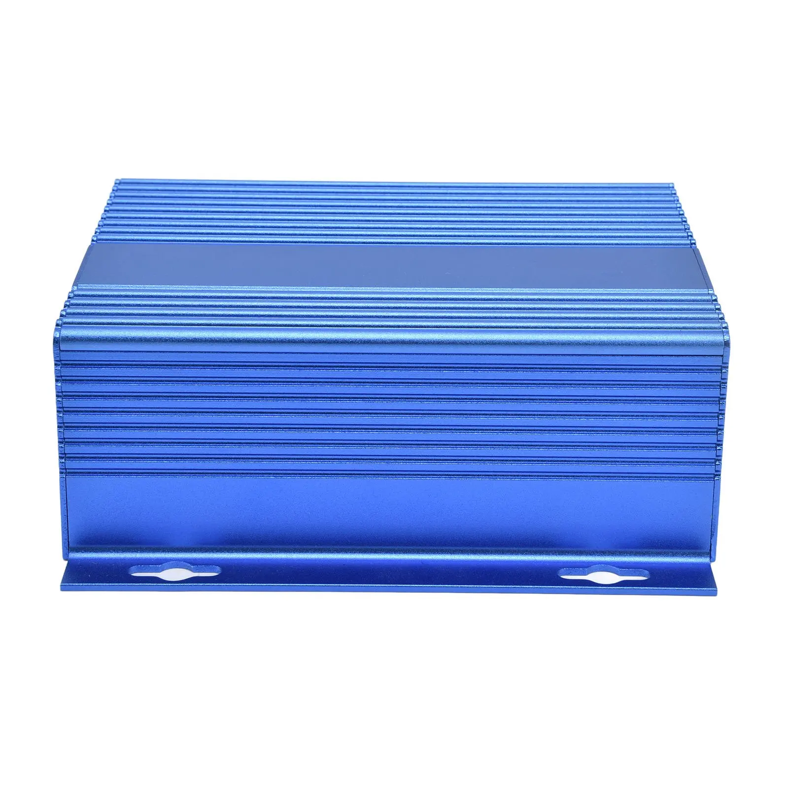 Aluminum Alloy Electric Box Project Junction Case Split Enclosure 61x147x155mm Matte Blue