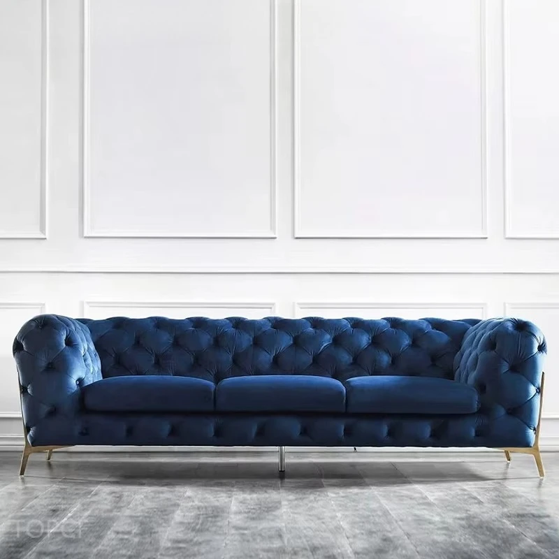 U-Best Sofá Chesterfield Moderno de Lujo para Club Nocturno o Bar, Canape, Divano, Mueble de Salón, Juego de Muebles para Sala de Estar
